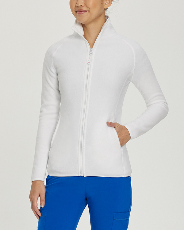 Photo de l'uniforme White Cross Veste Polar Fleece Couleur Blanc  Vue Principale 005
