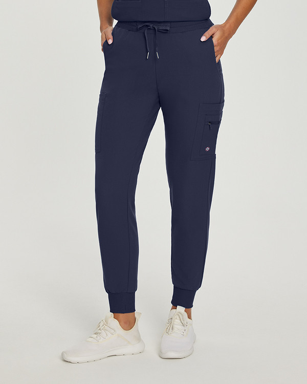 Photo de l'uniforme White Cross 380 Pantalon Jogger avec poches cargo Couleur Bleu Marin  Vue Principale 006