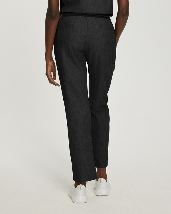 Photo de l'uniforme White Cross 337P Pantalon jambe droite V-Tess (COURT) Couleur Noir  Vue Arrière 005
