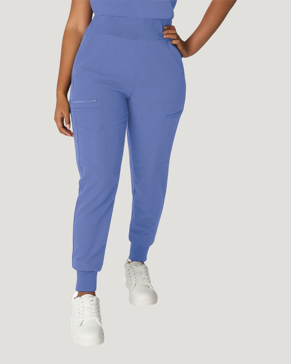 Photo of WB410T Jogger Pants with Jersey Knit Contrast - Tall Front view